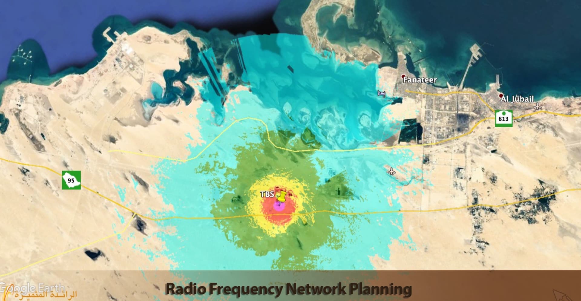 Radio Frequency Planning for TETRA and Point-to-Point Communications